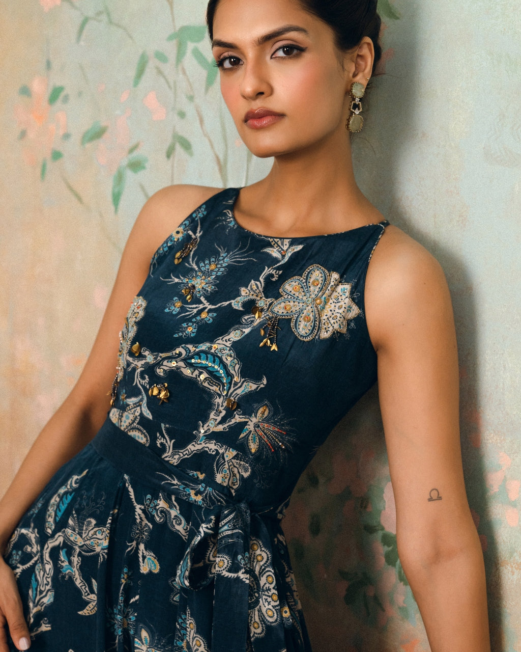 Alaya Jumpsuit- Navy Blue