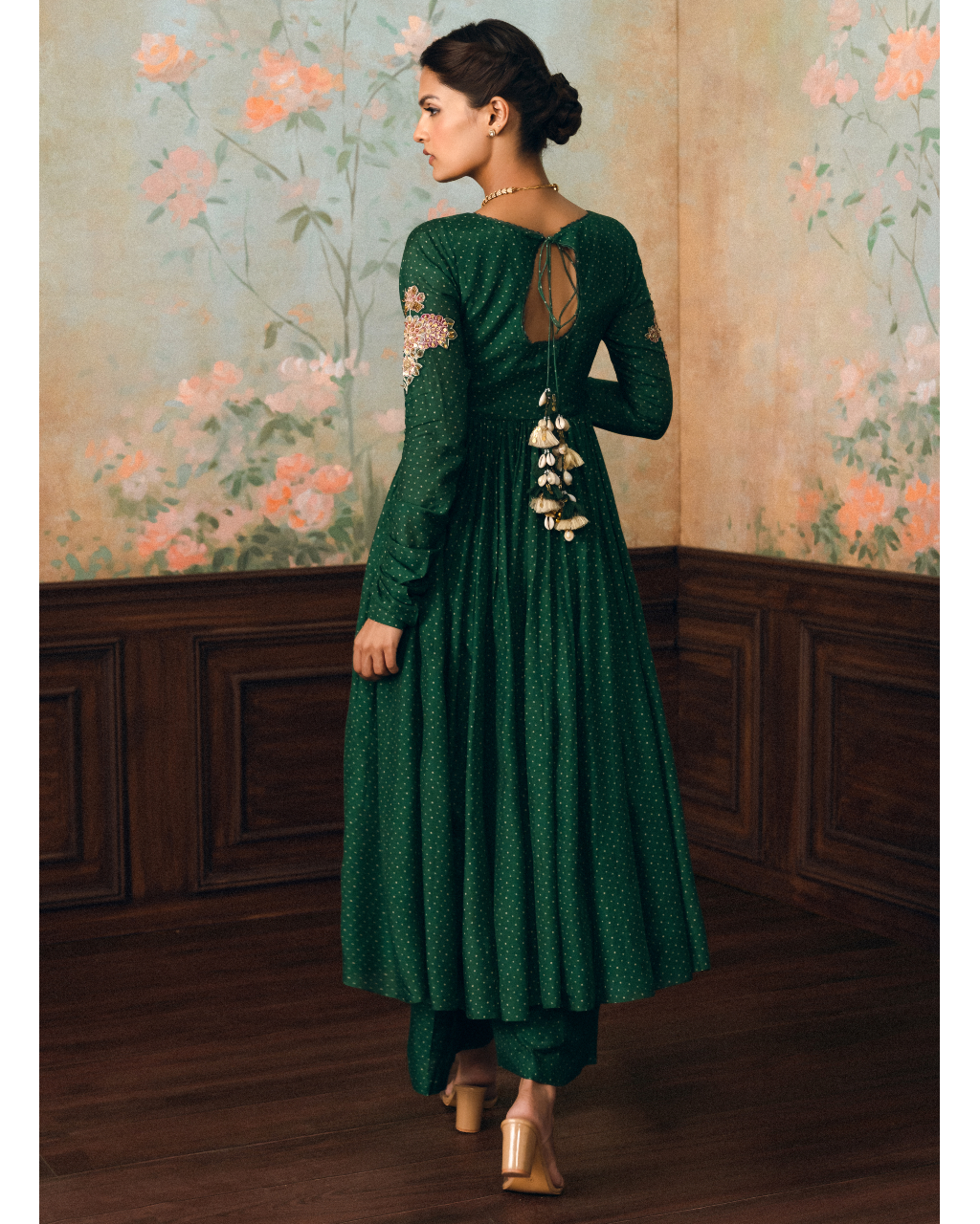 Henna Anarkali Set