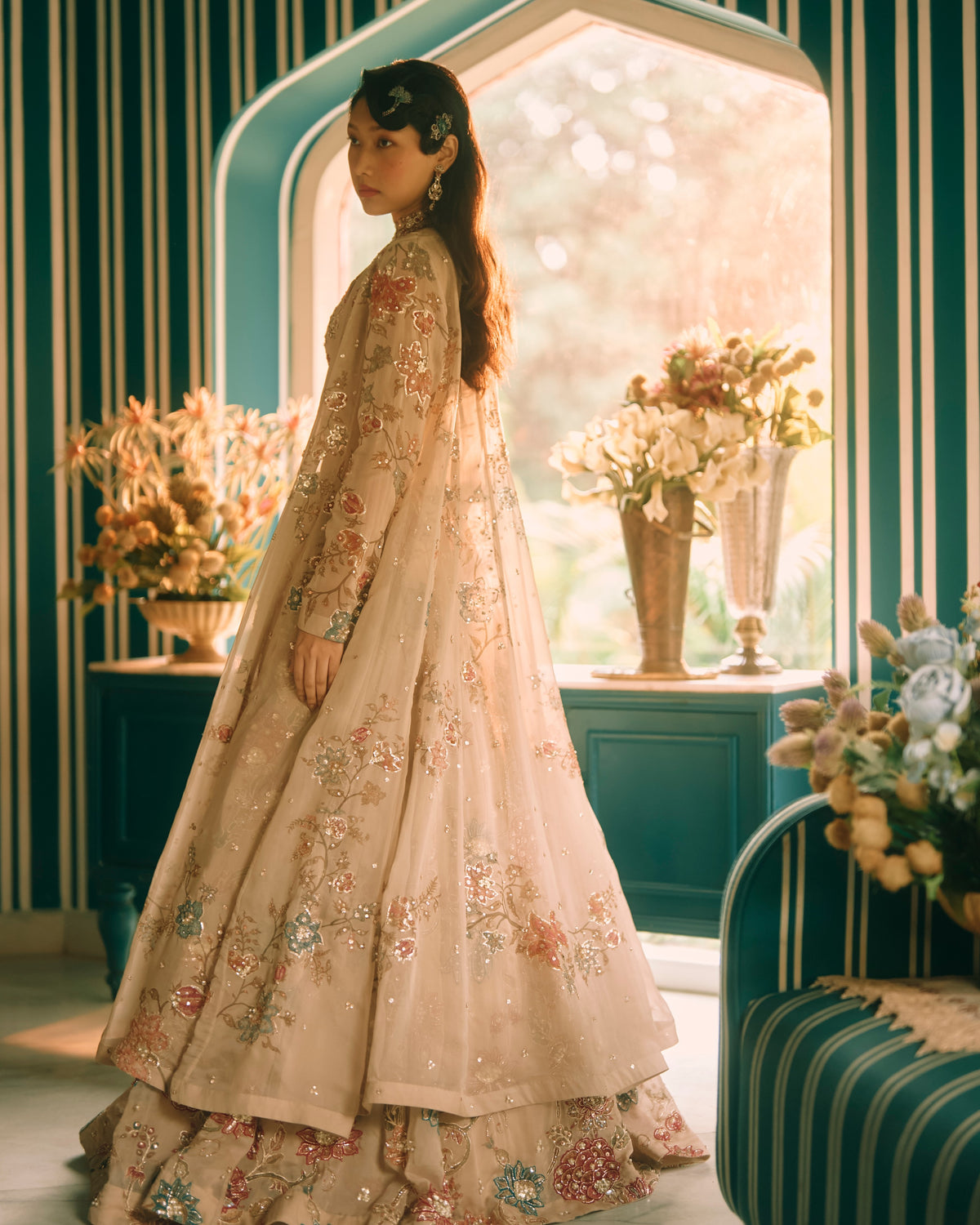 Petal Multicolour Lehenga Set