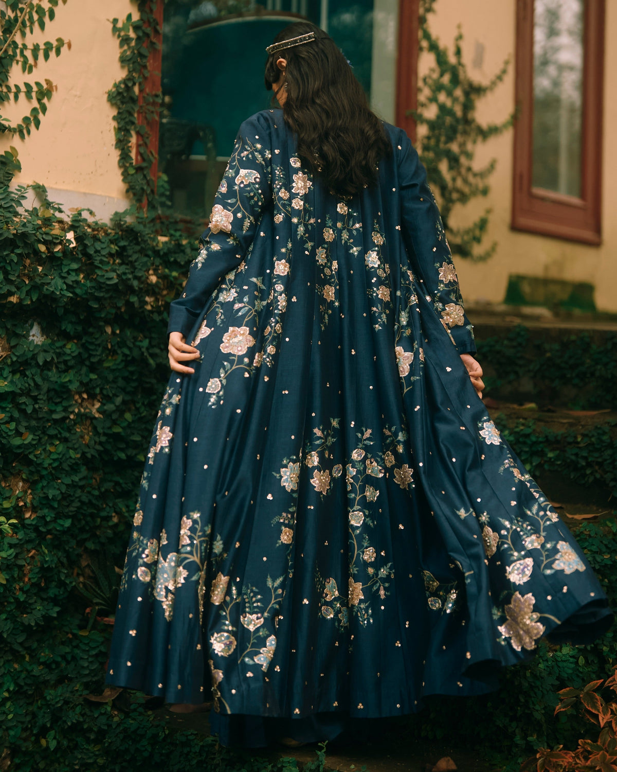 Whisper Berry Blue Jacket Set