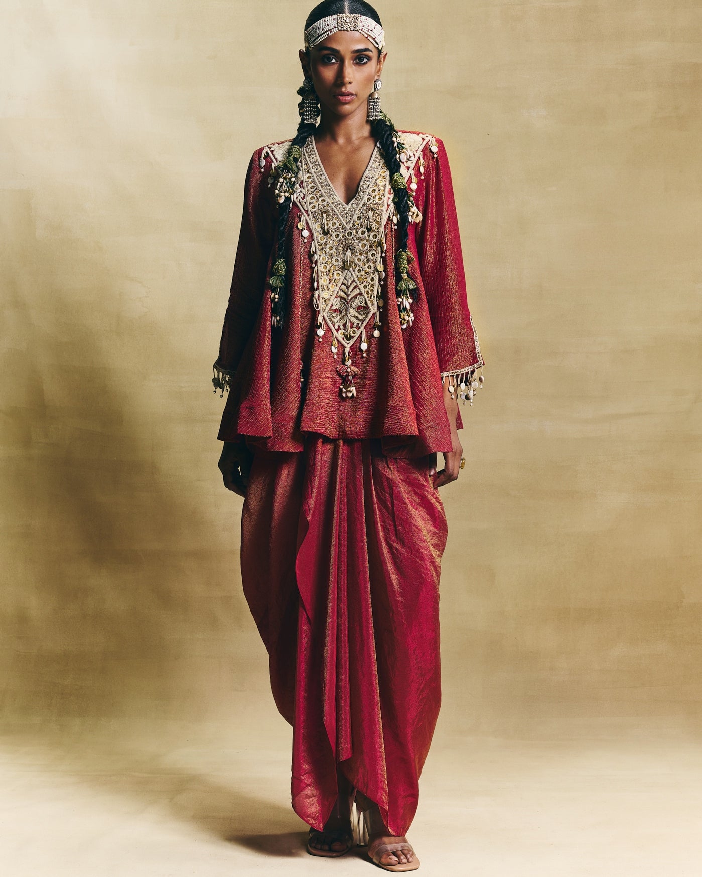 Elanor Drape Skirt Set