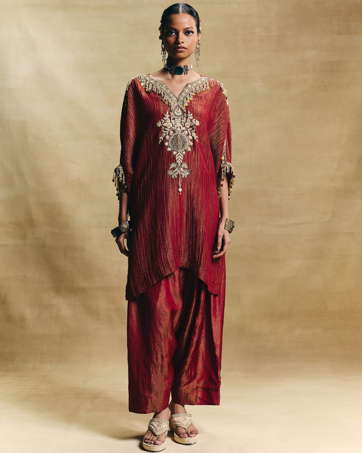 Barkha Kaftan Set