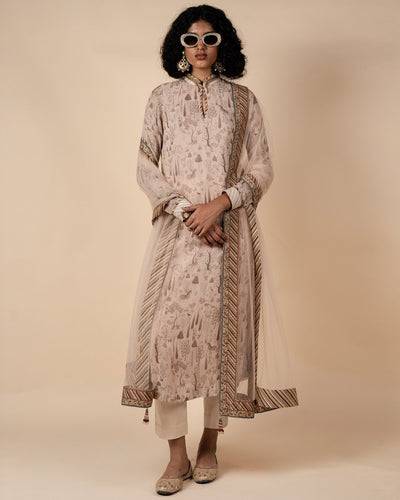 Powder Pink Tunic Set