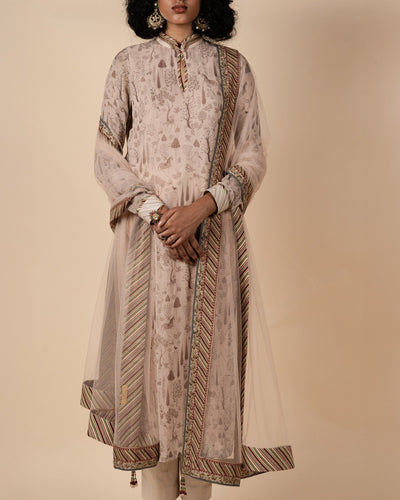 Powder Pink Tunic Set