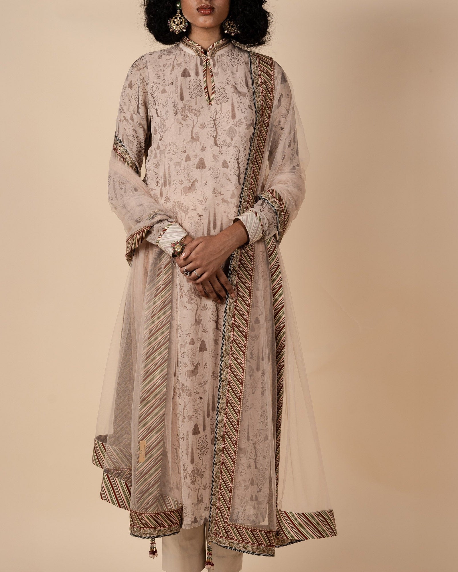 Powder Pink Tunic Set