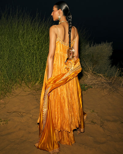 The Ghoomar Anarkali Set