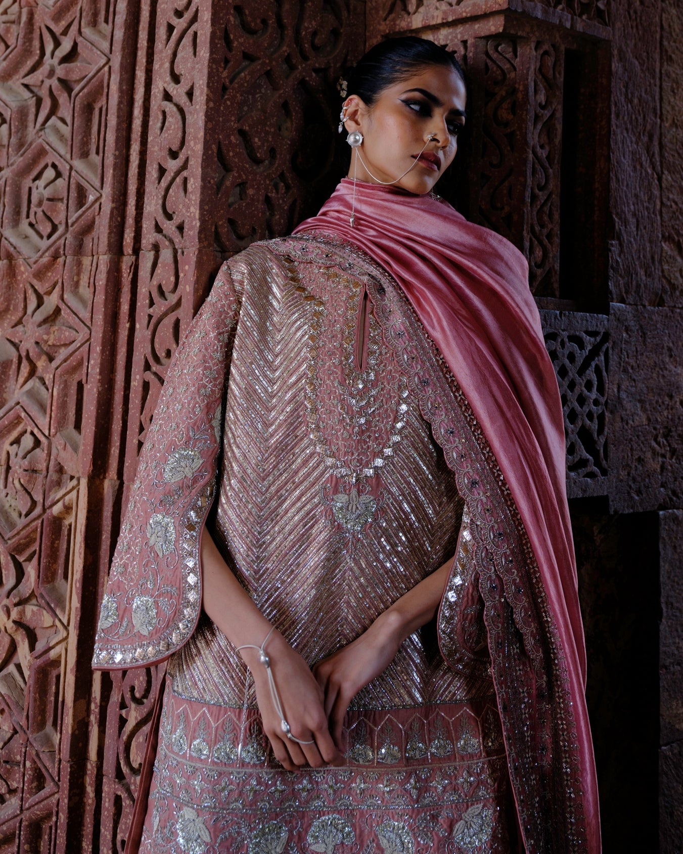 Misha Tuinc with Sharara Set