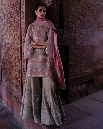 Misha Tuinc with Sharara Set