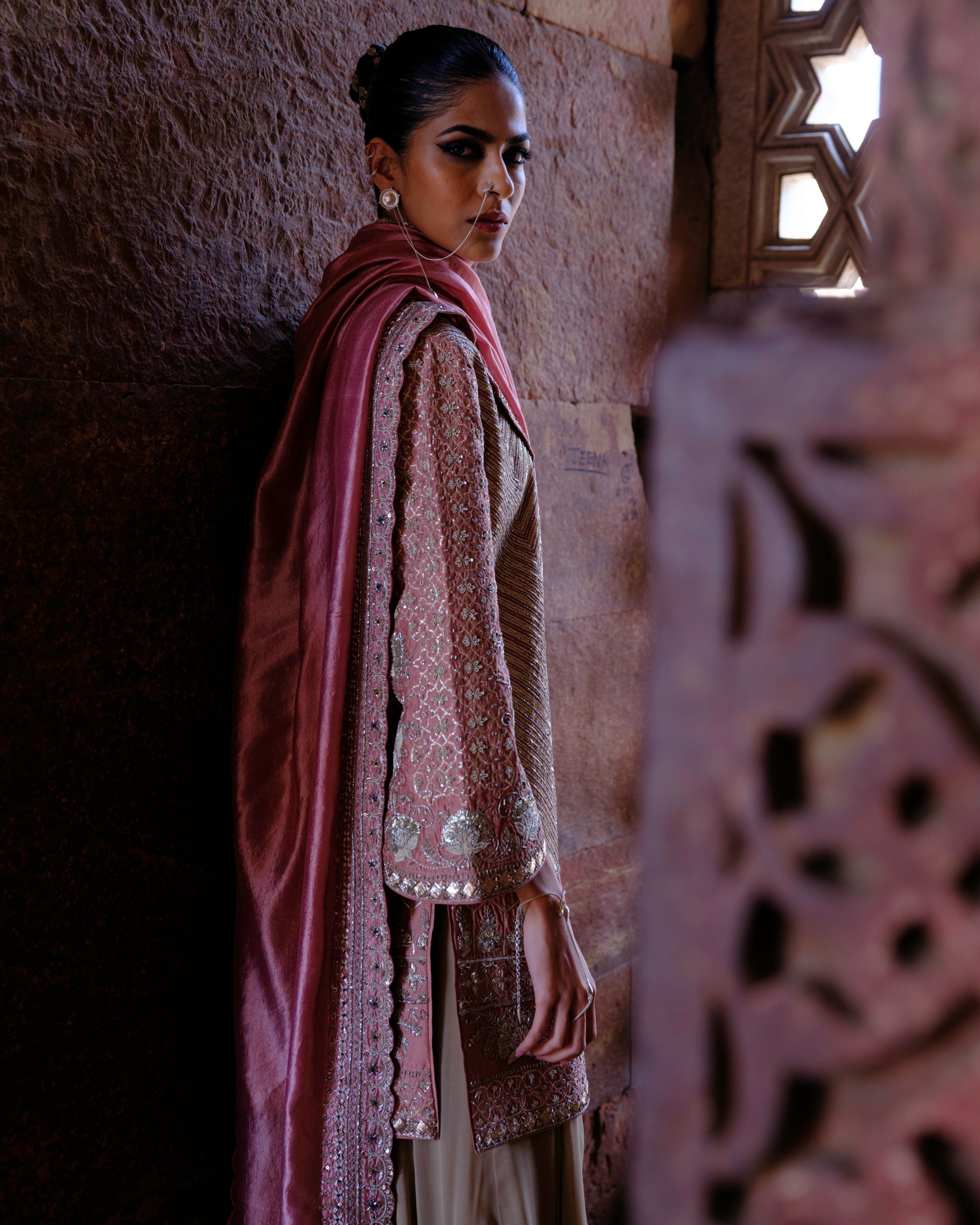 Misha Tuinc with Sharara Set