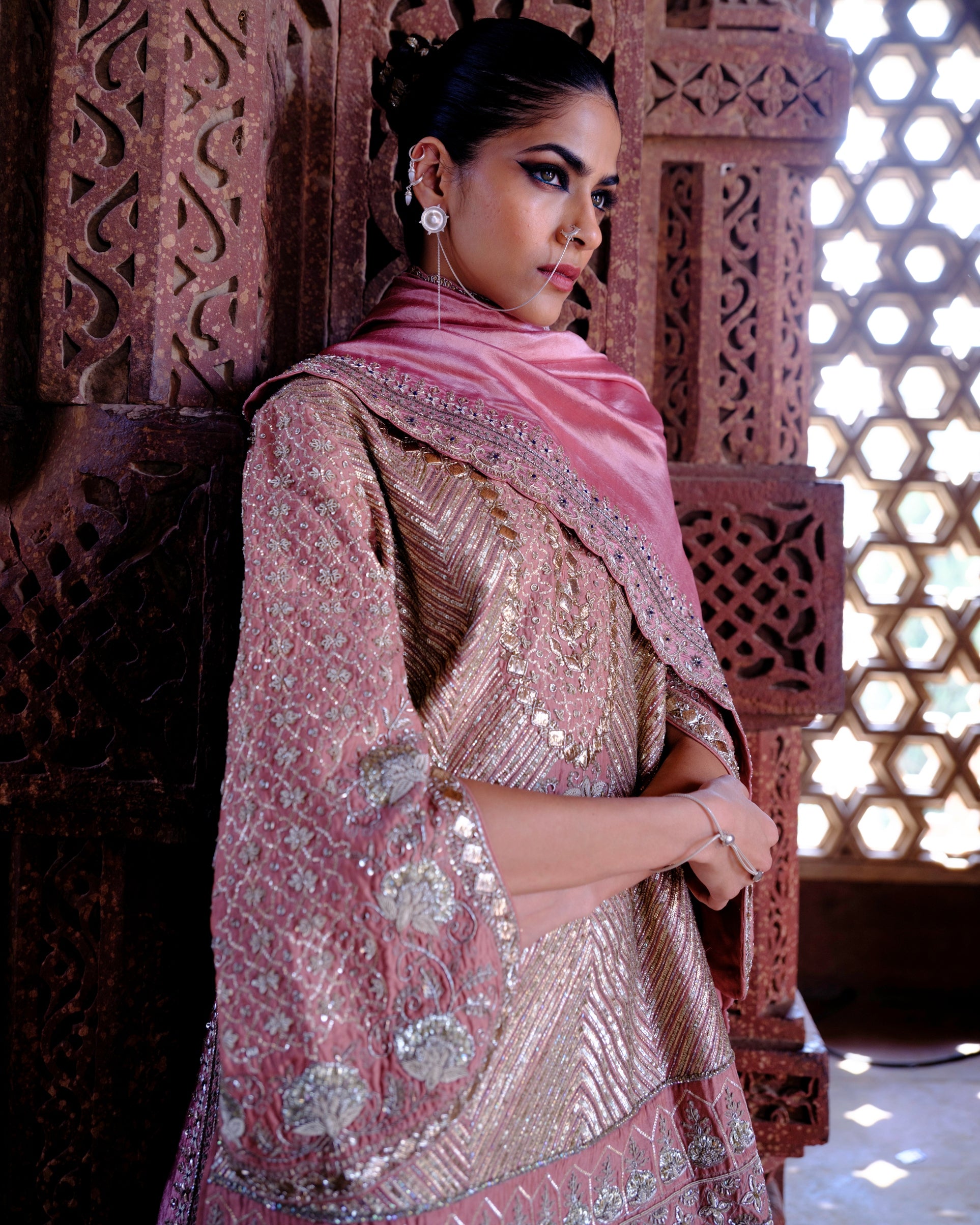 Misha Tuinc with Sharara Set