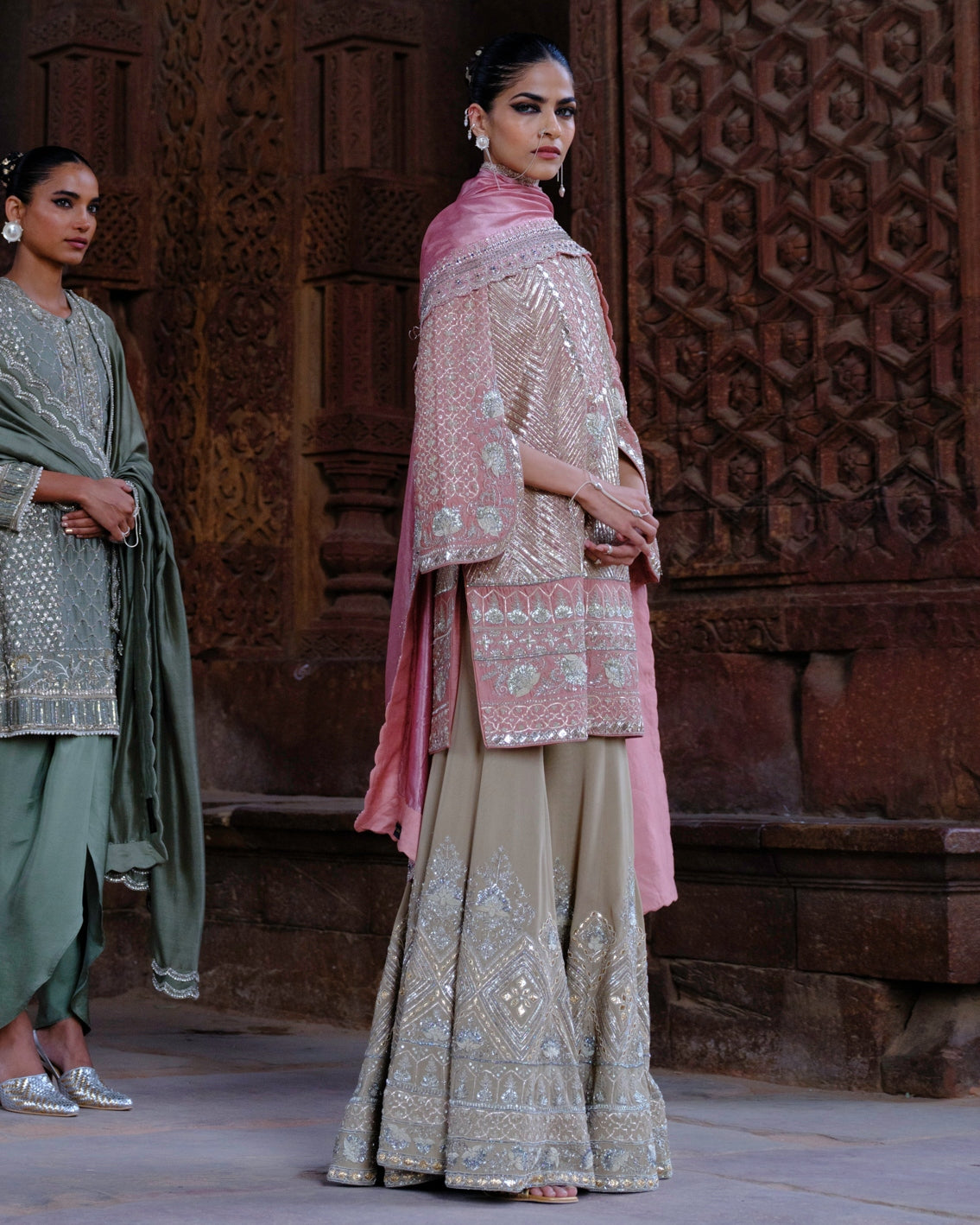 Misha Tuinc with Sharara Set