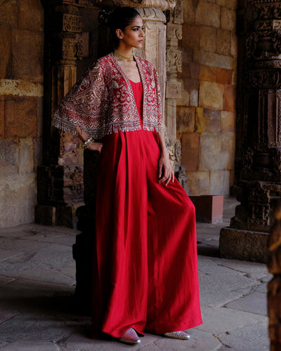 Maytri Jumpsuit with Cape