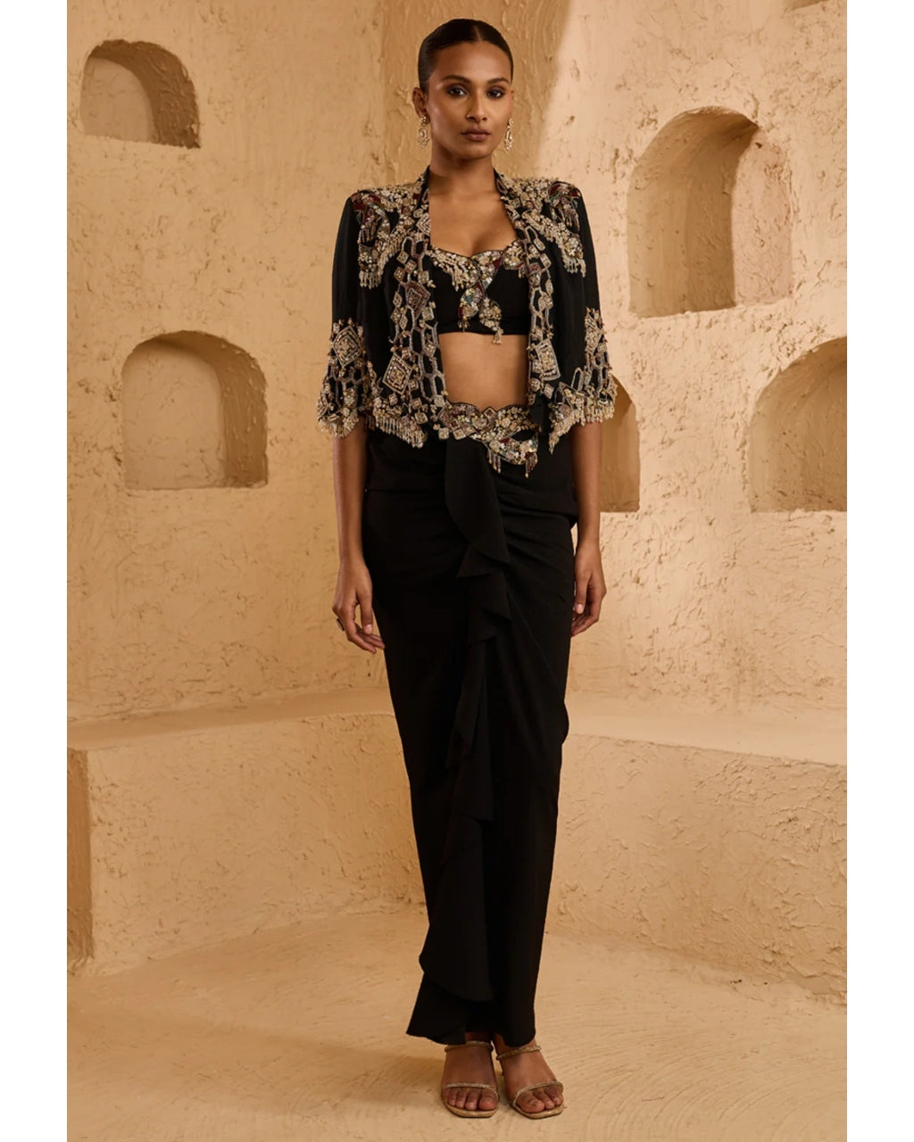 Lustre Jacket Set