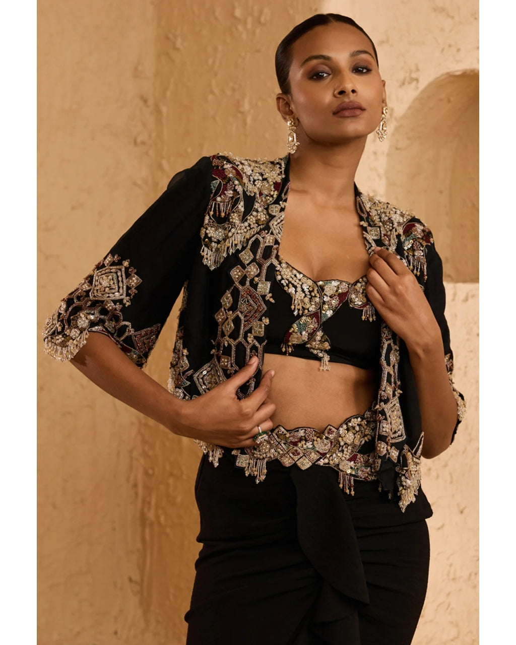 Lustre Jacket Set