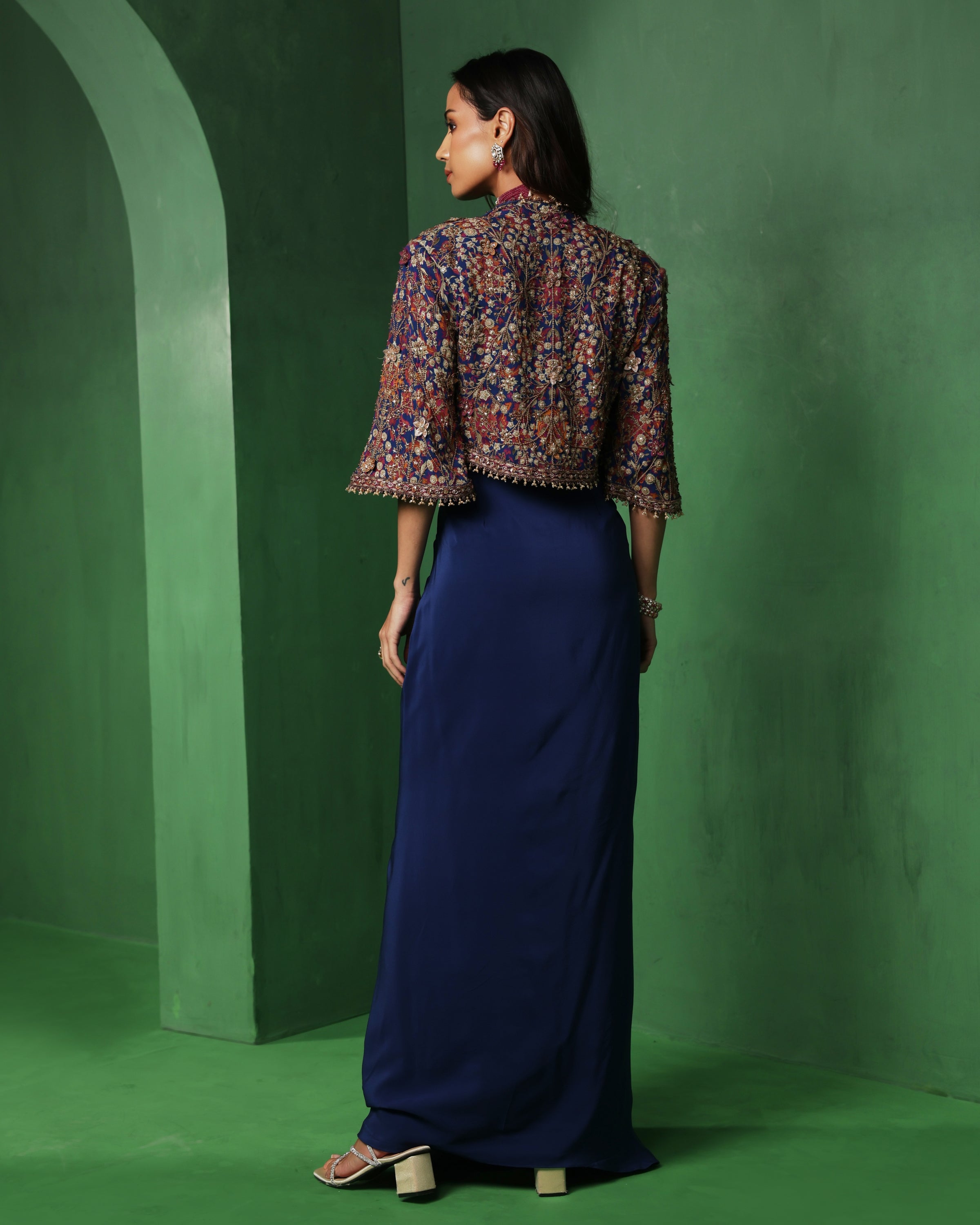 Midnight Whisper Jacket Set