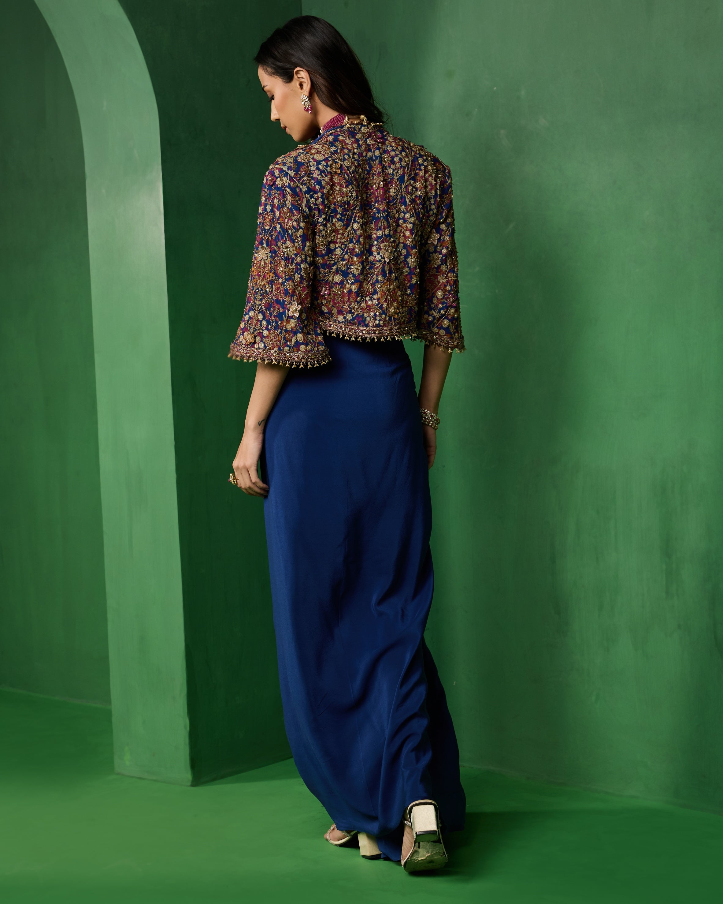 Midnight Whisper Jacket Set