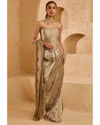 Elysian Drape Sari Set