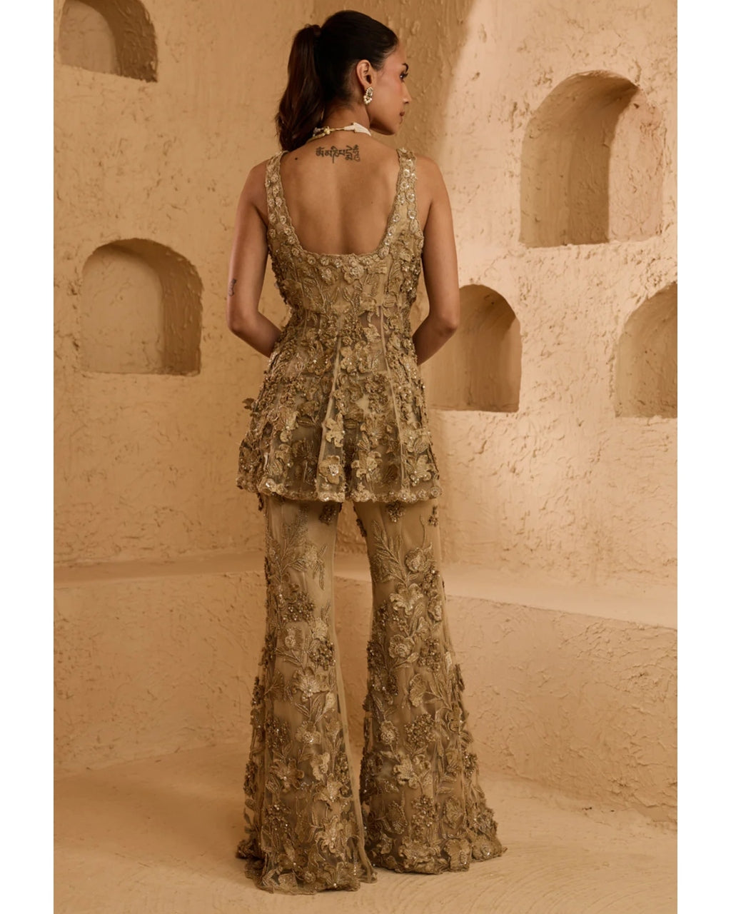 Siora Peplum Set