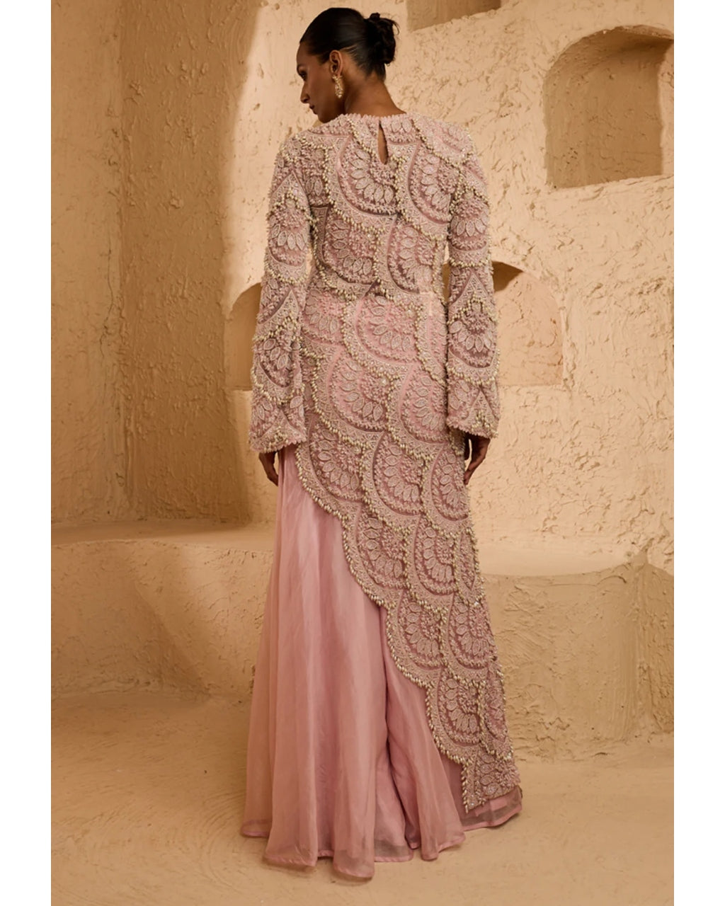 Alina Asymmetric Kurta Set