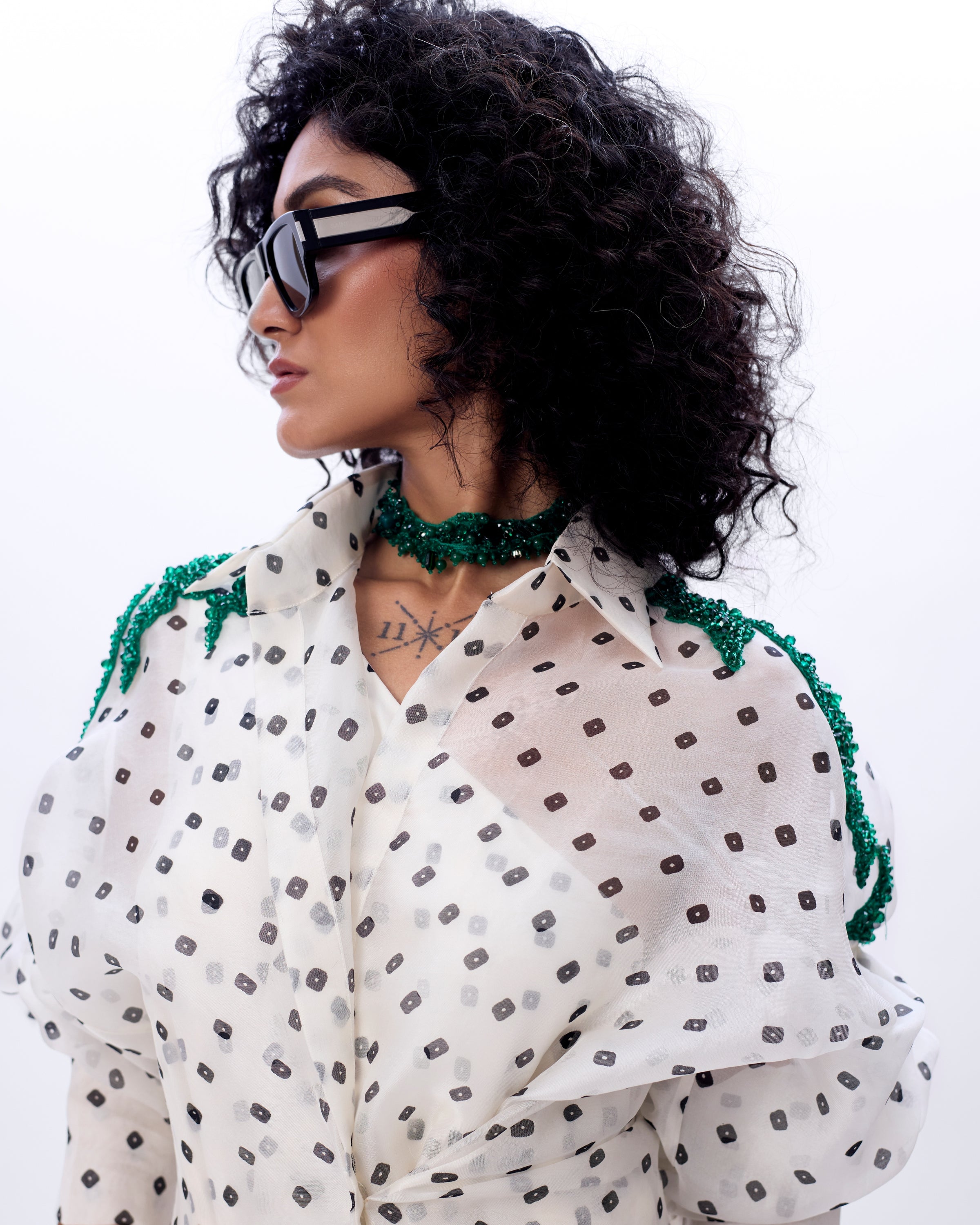 Moulin Mimosa With Applique