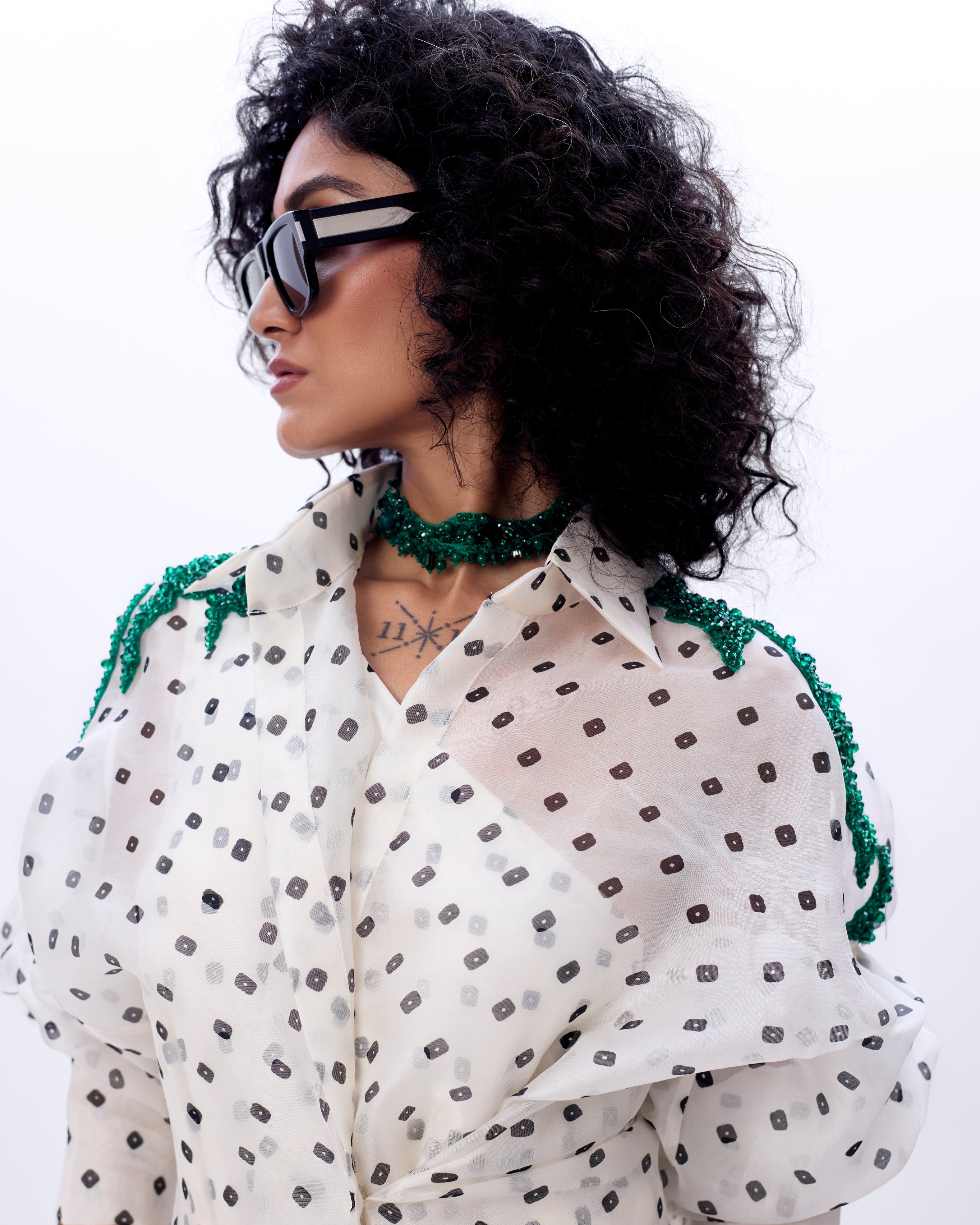 Moulin Mimosa With Applique