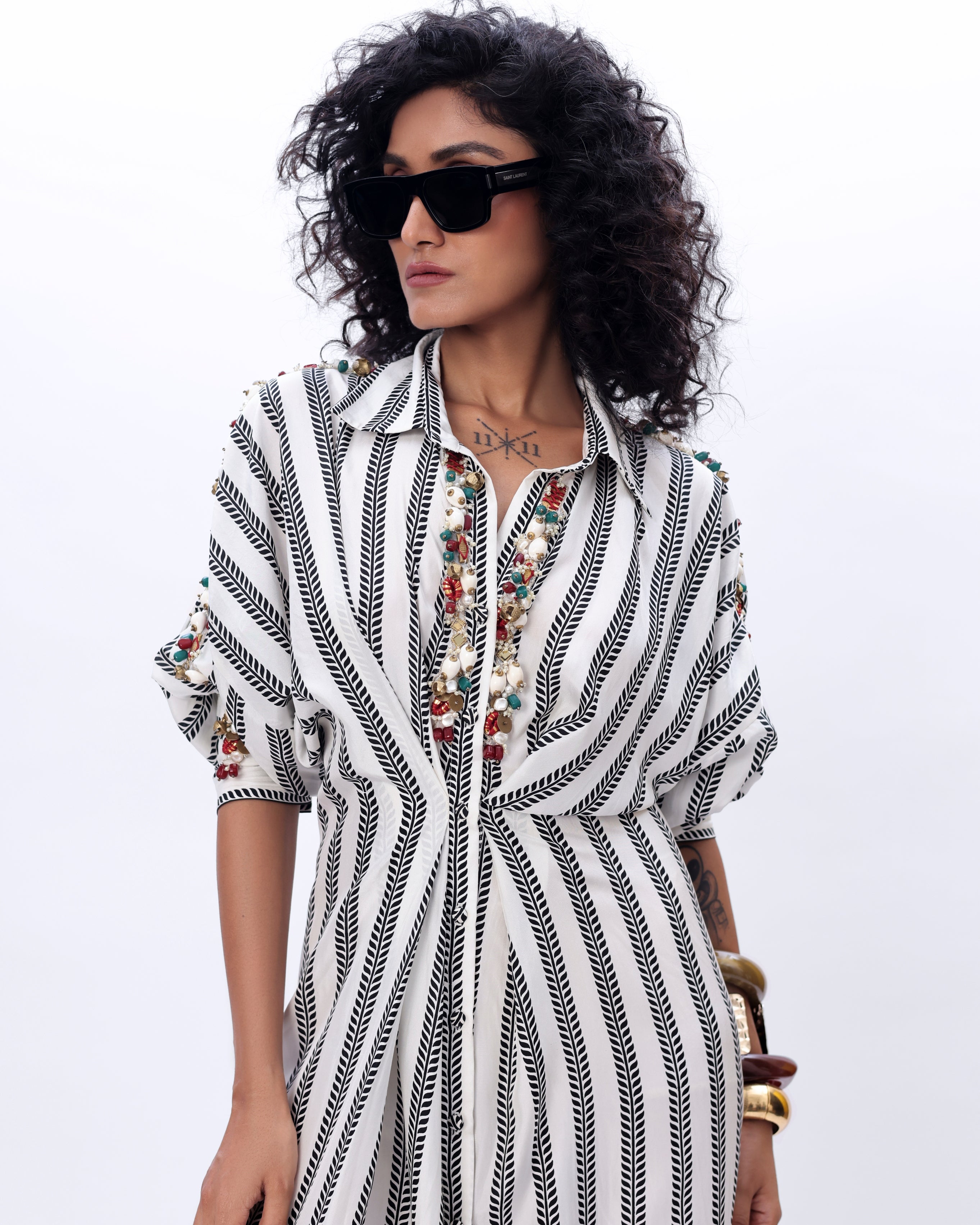 Eve Dress With Embroidery