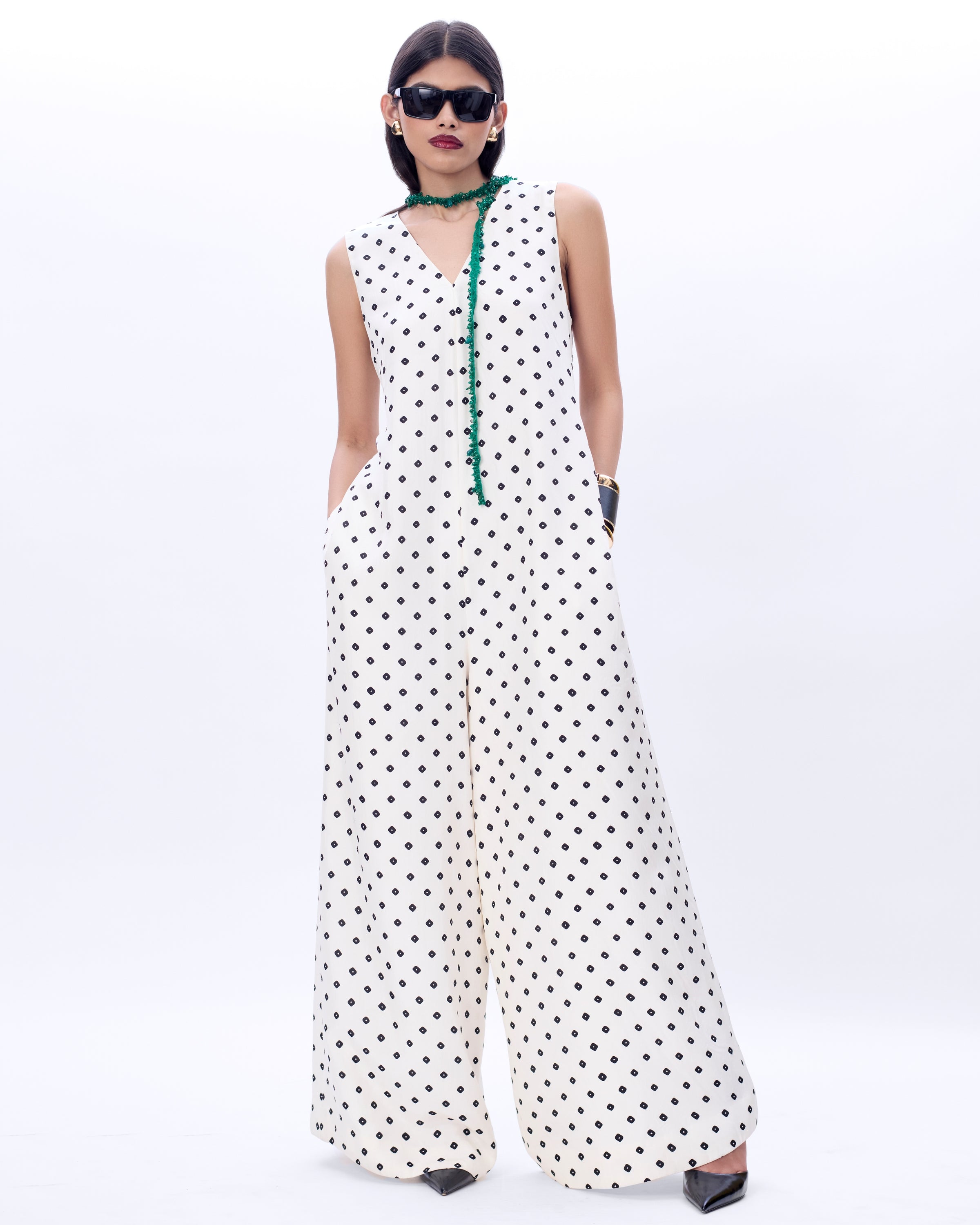 Moulin Jumpsuit With Embroidery