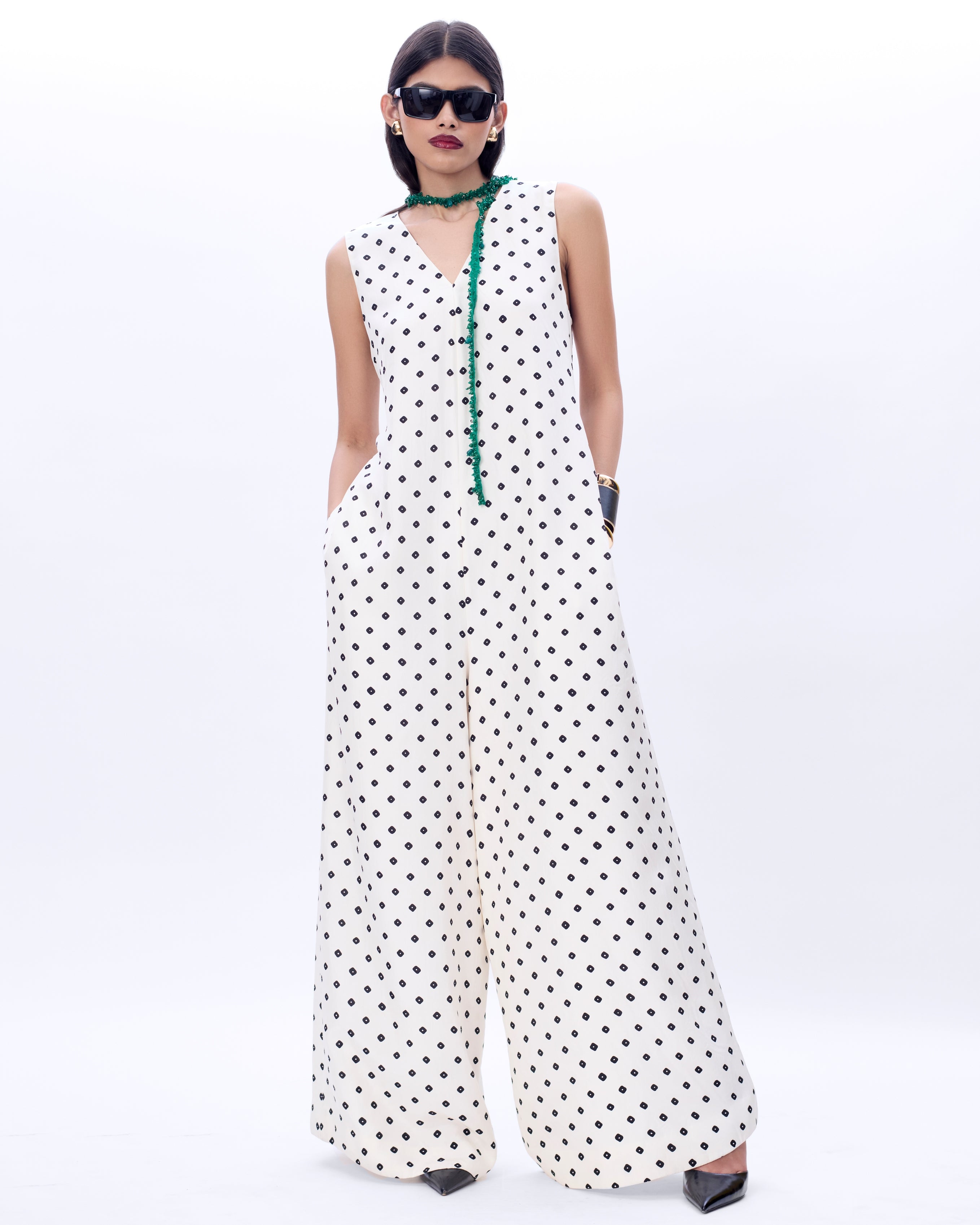 Moulin Jumpsuit With Embroidery