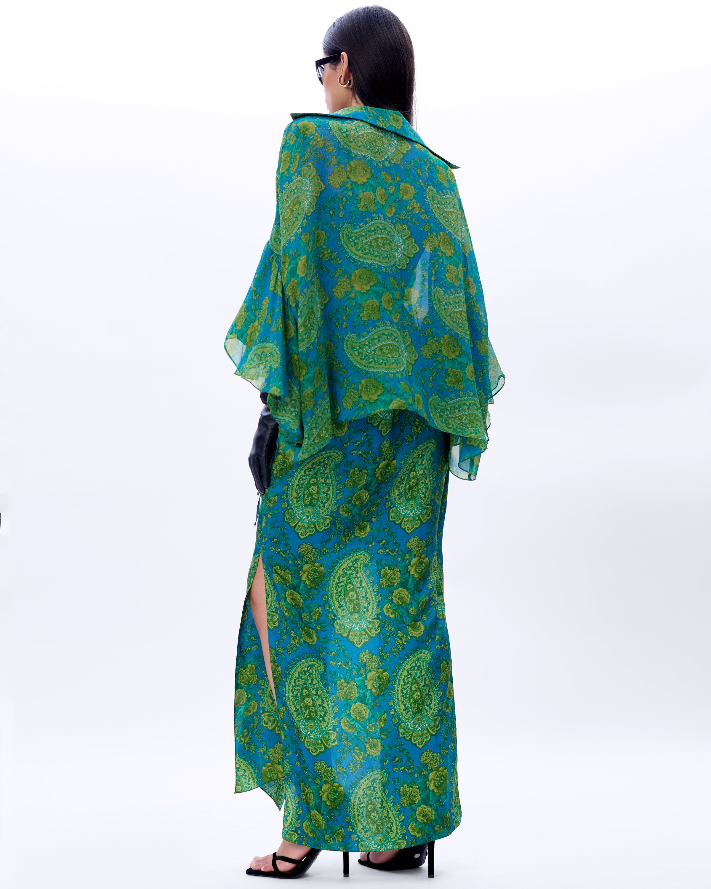 Valentine Shirt, Bustier And Raffele Skirt