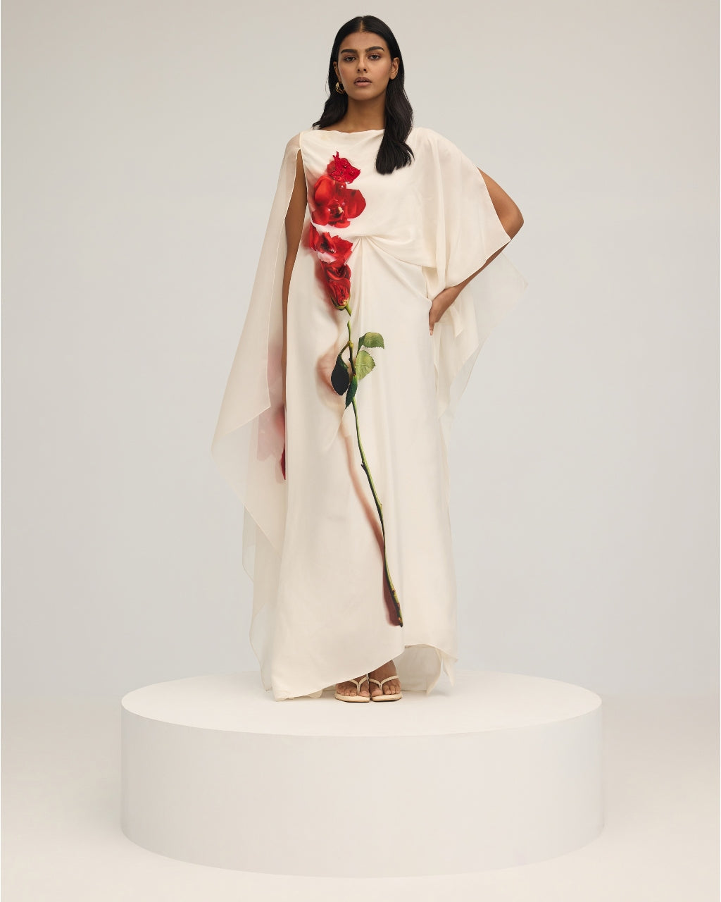 Louis Dress And Cape