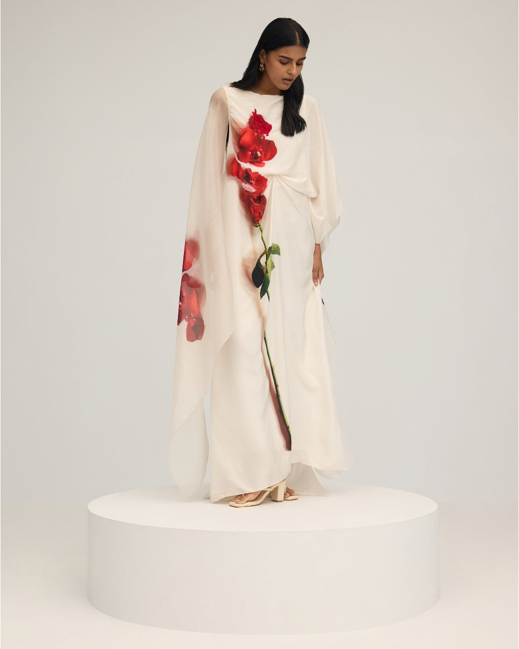 Louis Dress And Cape