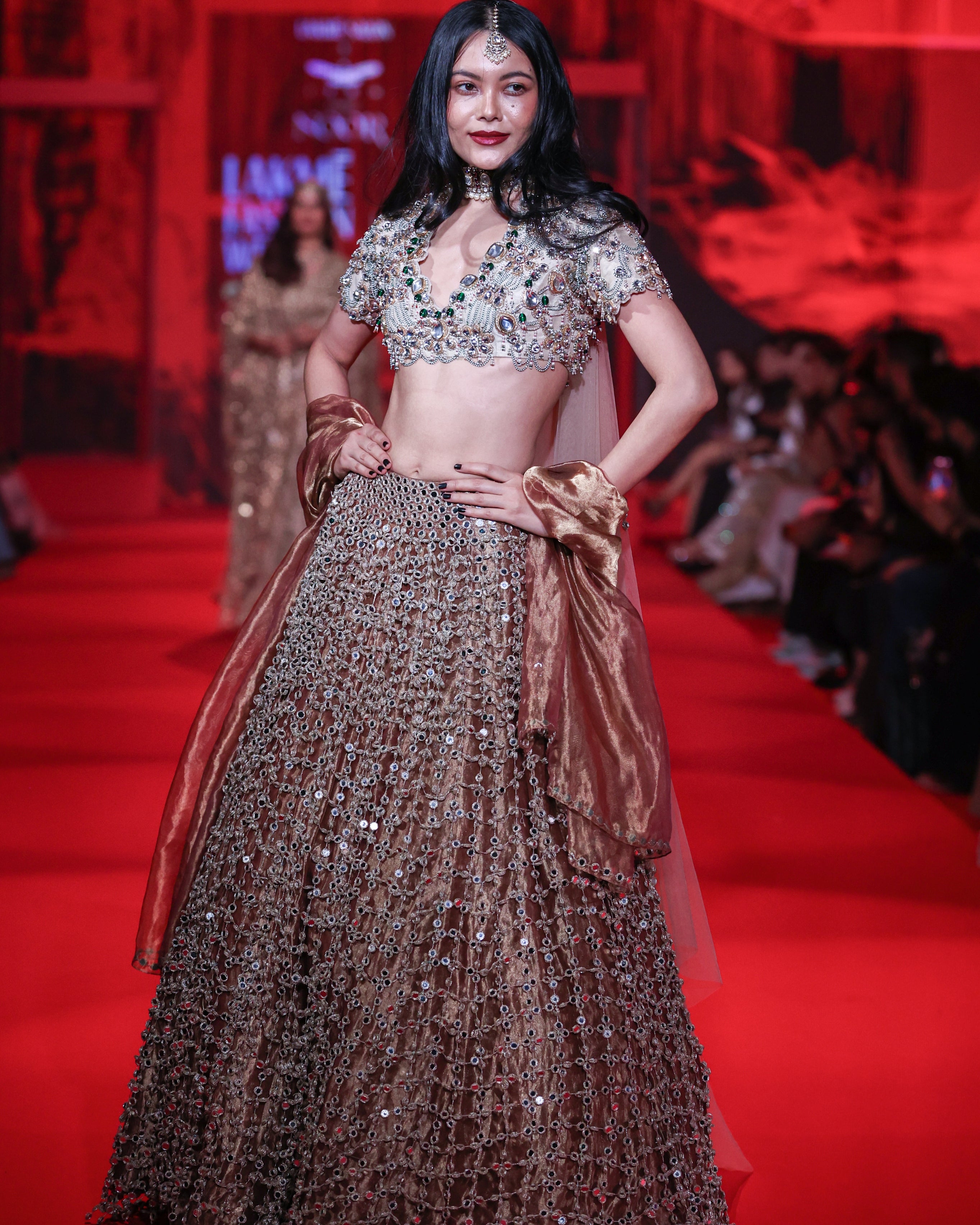 Tarakini Lehenga Set