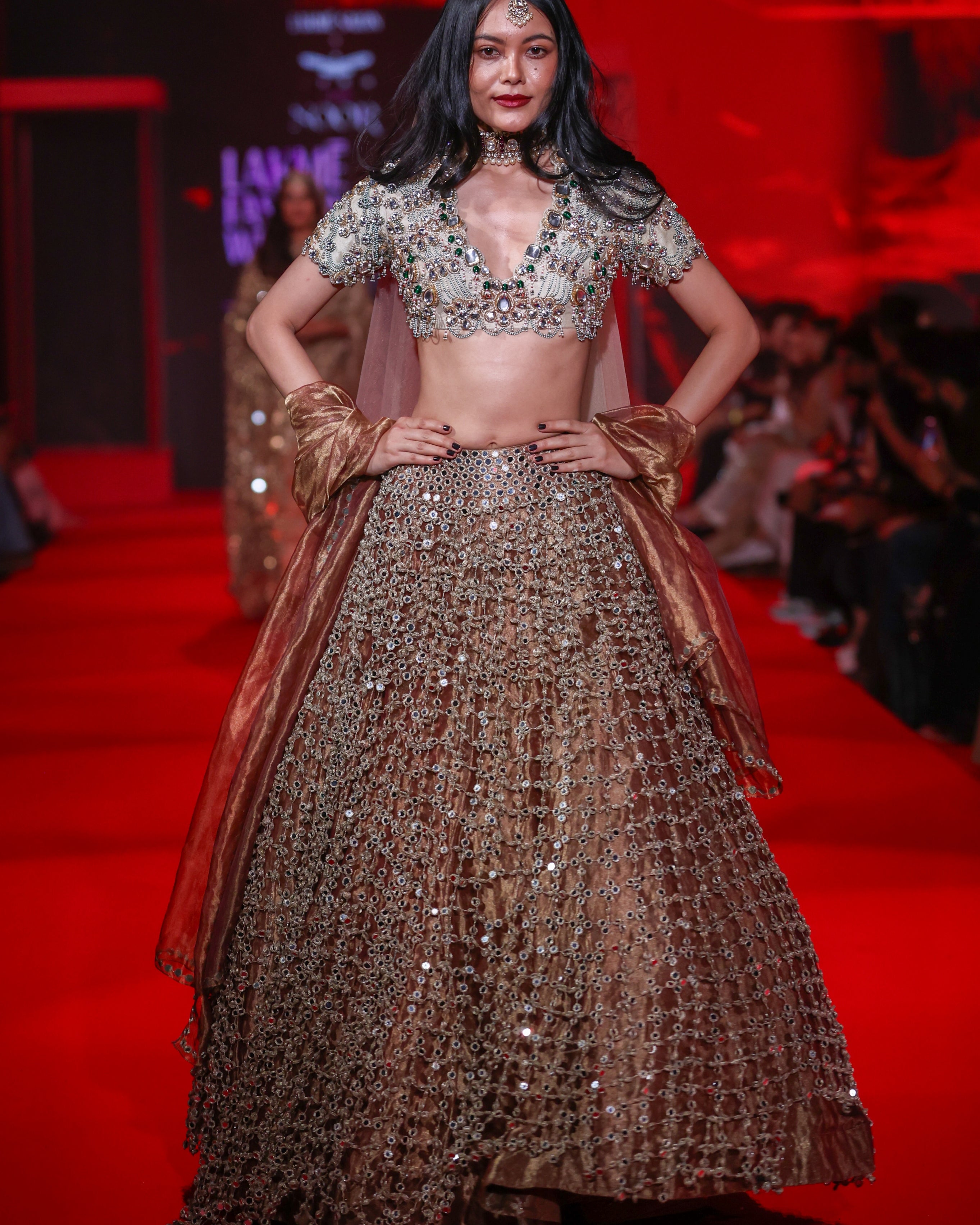 Tarakini Lehenga Set