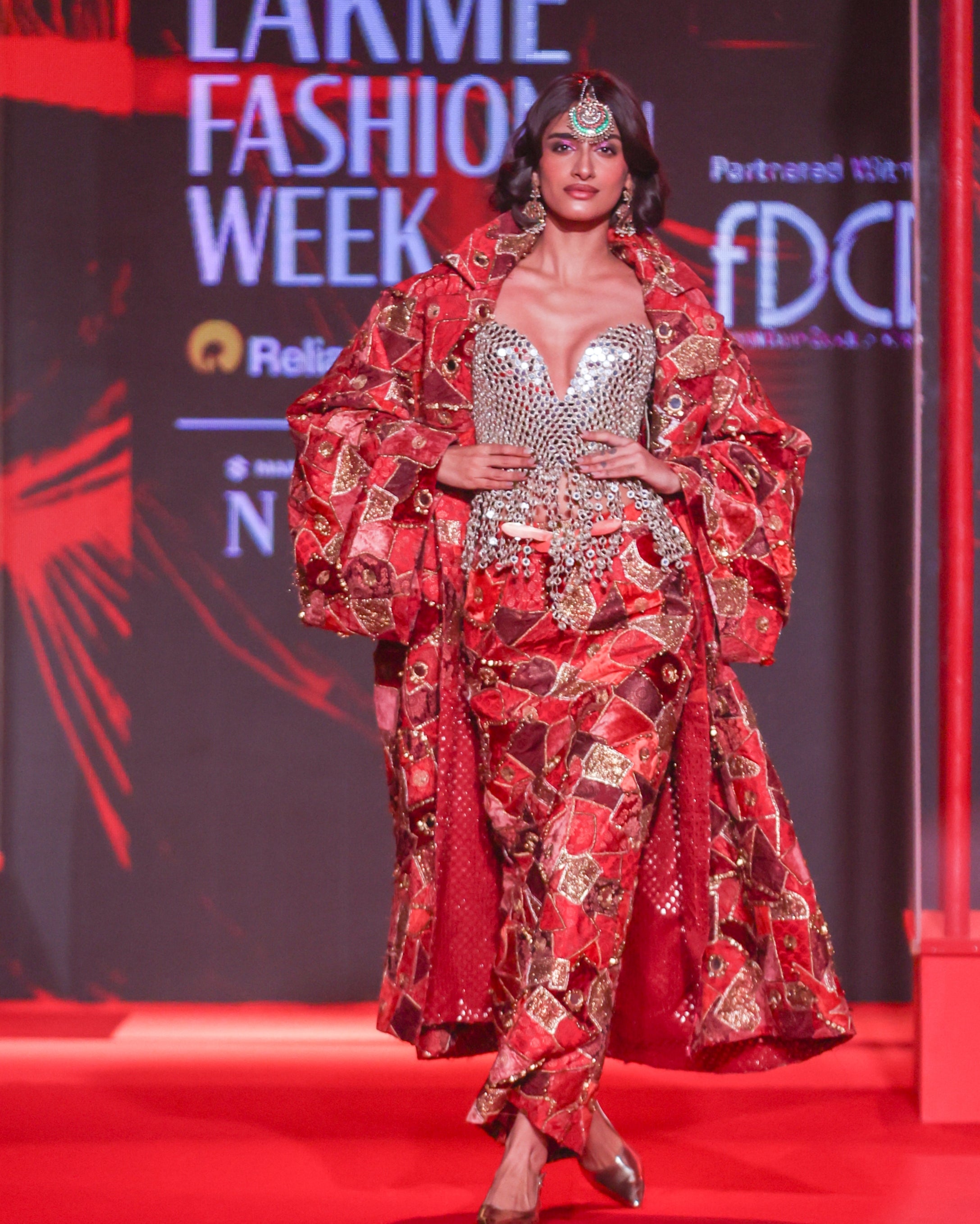 Vilasini Jacket And Skirt Set