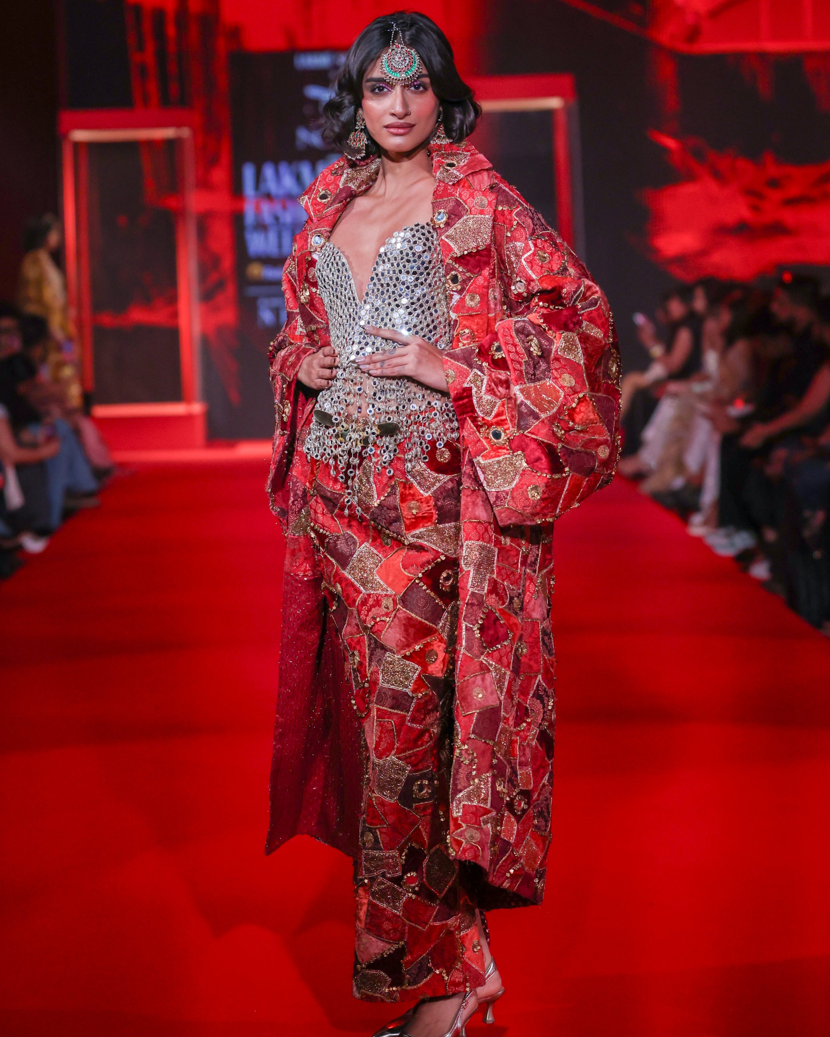 Vilasini Jacket And Skirt Set