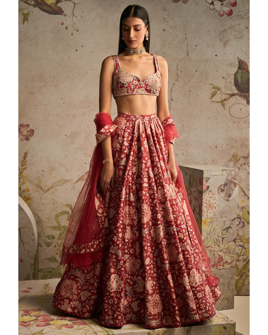 Demi Lehenga Set