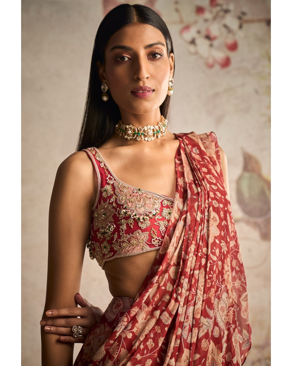 Retro Sari Set