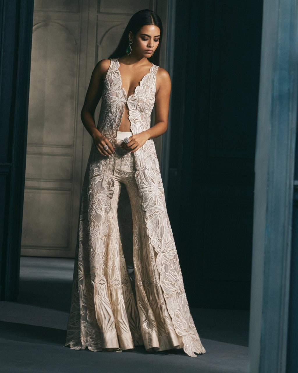 Mangolia Long Jacket Set