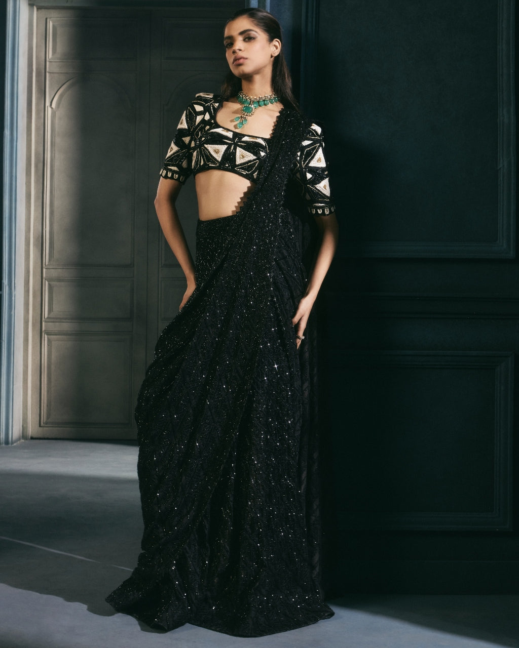 Estee Lehenga Sari Set