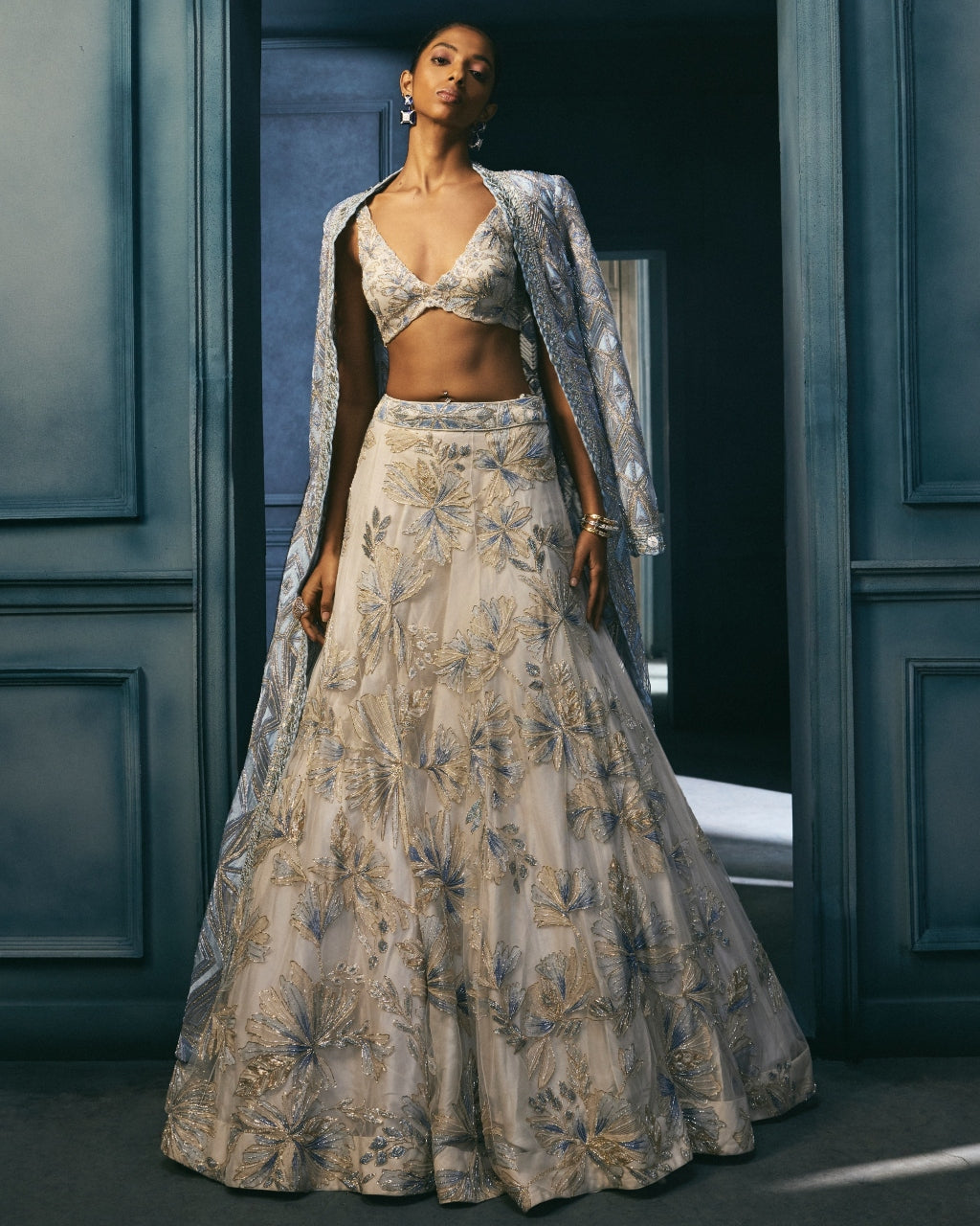 Glacial Lehenga Set