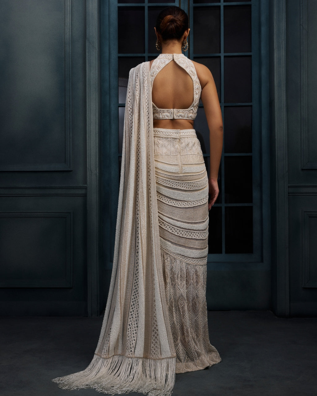Rare Lehenga Sari Set