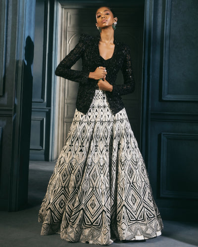 Raven Lehenga Set