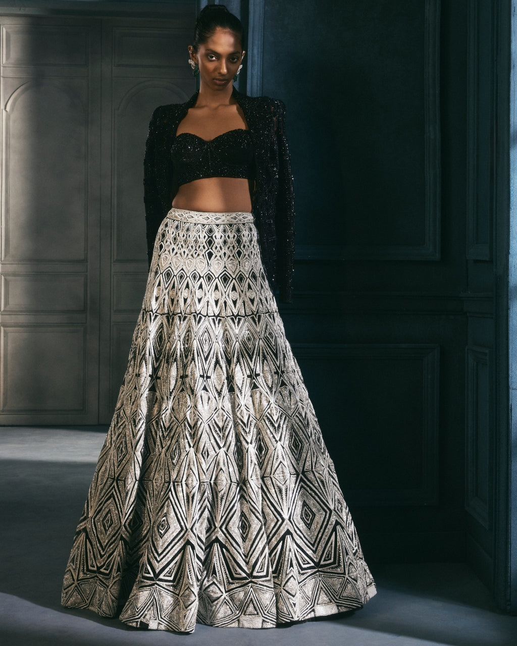 Raven Lehenga Set
