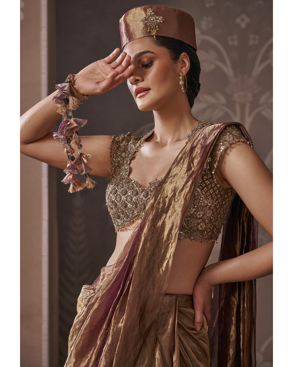 The Antique Sari Set