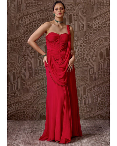 The Crown Sari Set