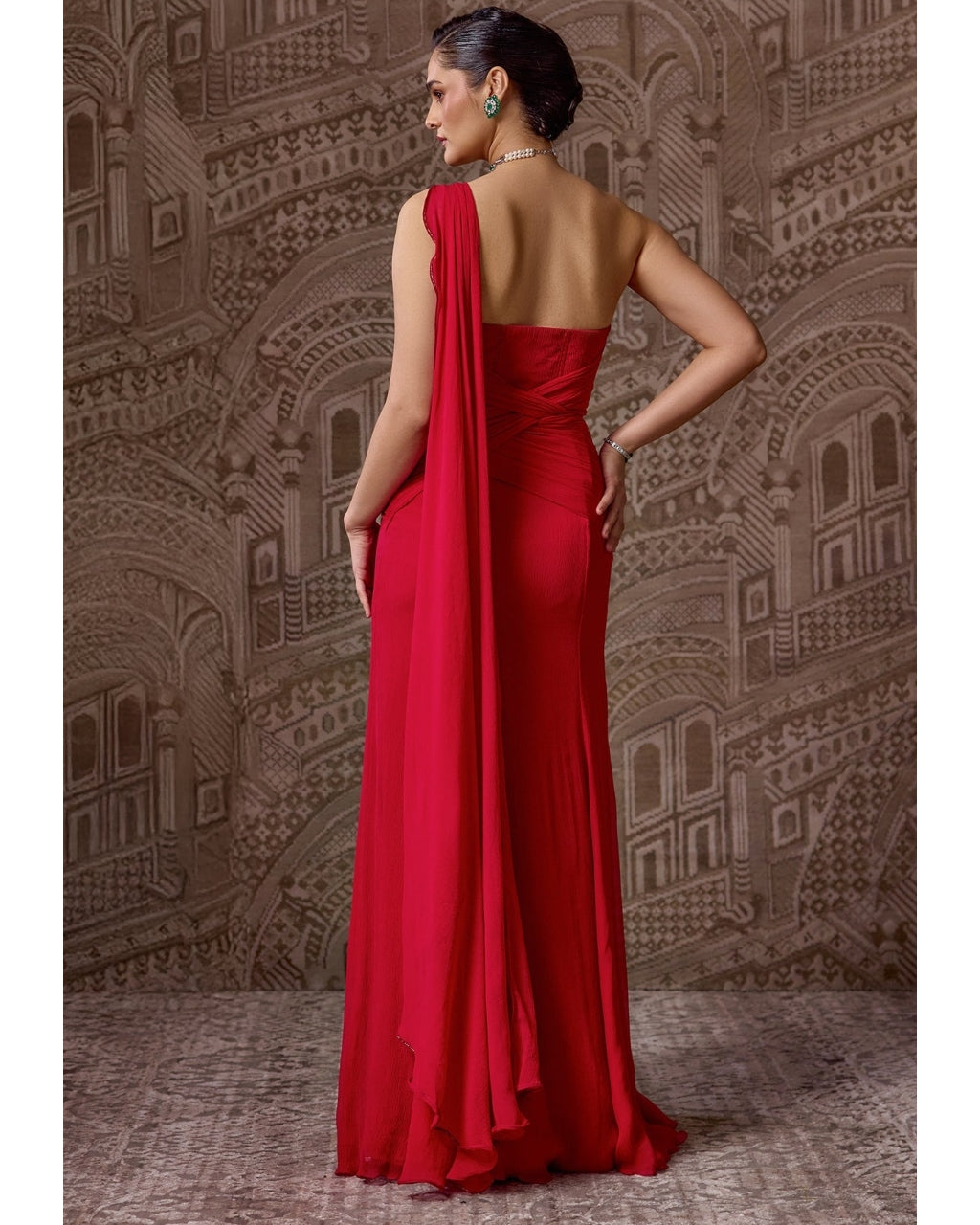 The Crown Sari Set