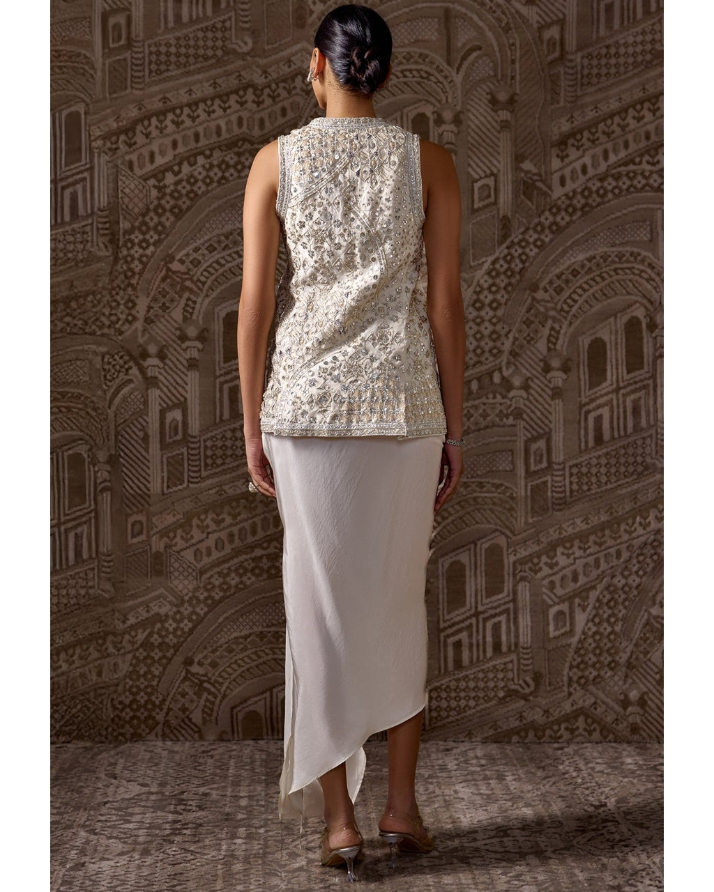 The Vestige Jacket Skirt Set