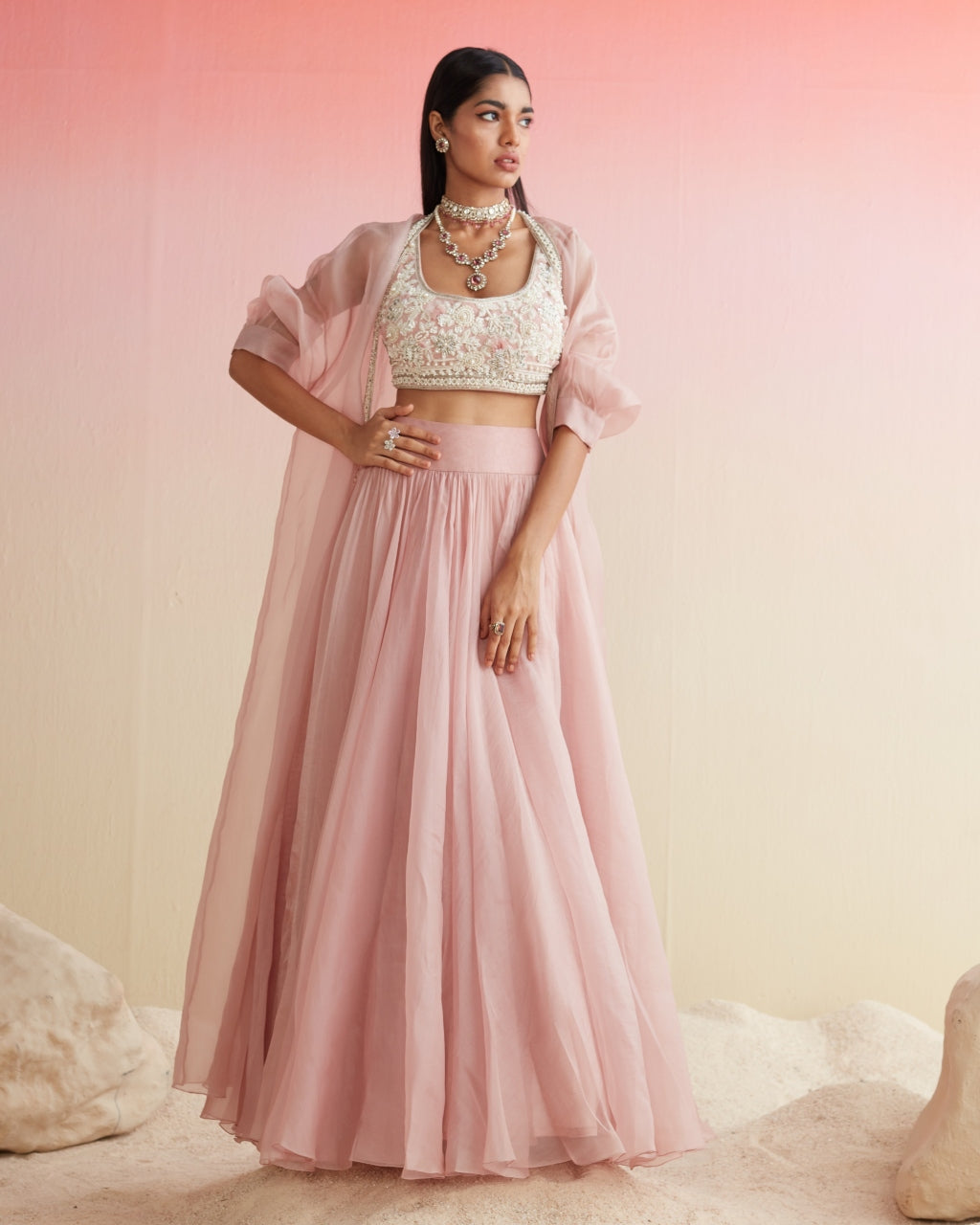 Rifqa  Lehenga Set