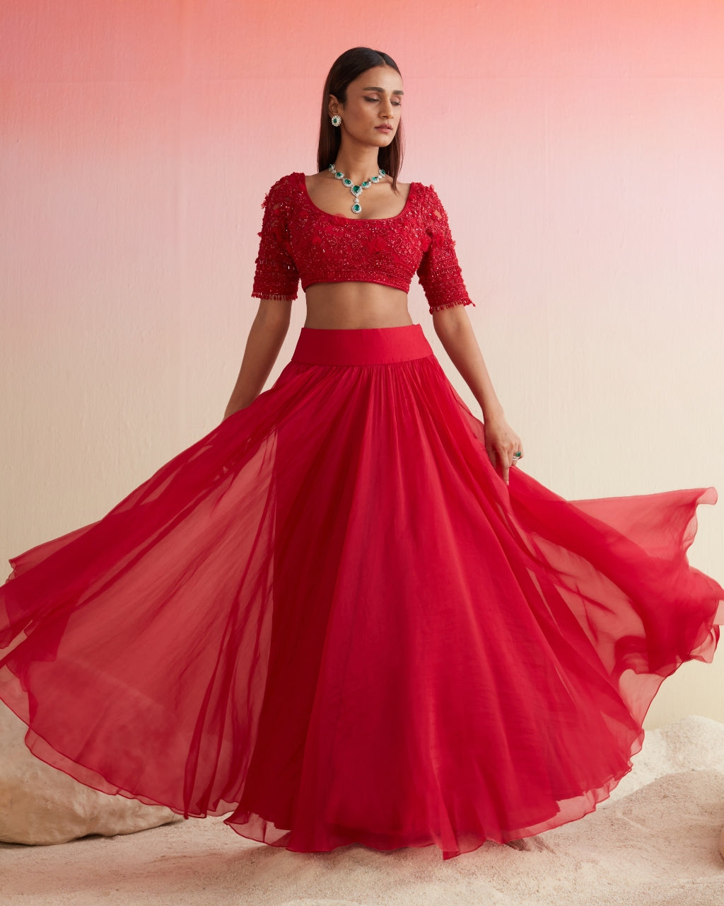 Rauhah Lehenga Set