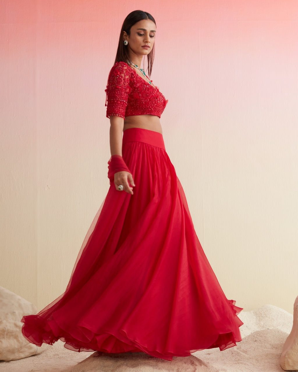 Rauhah Lehenga Set